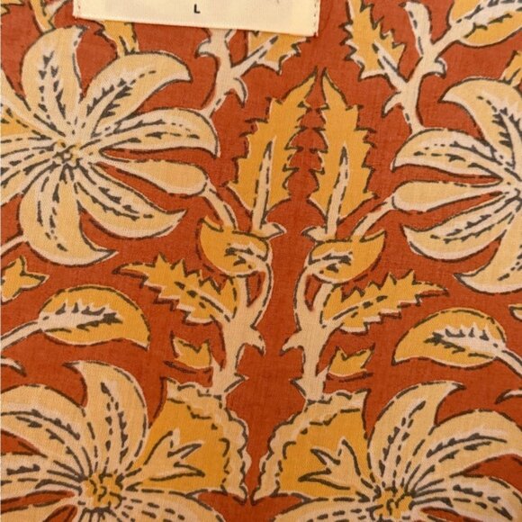 Maison Hotel Cotton Floral Maxi Dress - Picture 2 of 4